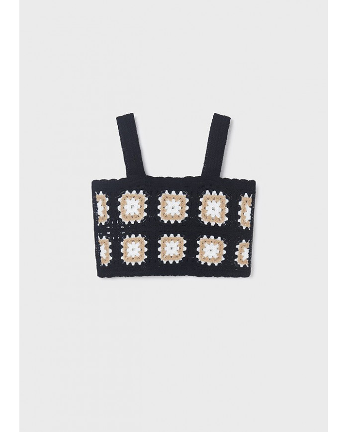 Bernumode | Mayoral: Croche top & shirt set €17.31 Size guide:8 years = 128cm10 years = 140cm12 years = 152cm14 years = 157cm (girl)/160 cm (boy)16 years = 162cm (girl)/166 cm (boy)18 years = 167cm (girl)/172 cm (boy)