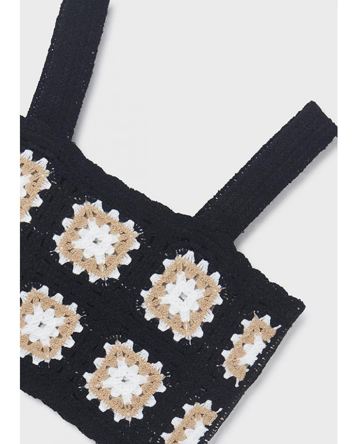 Bernumode | Mayoral: Croche top & shirt set €17.31 Size guide:8 years = 128cm10 years = 140cm12 years = 152cm14 years = 157cm (girl)/160 cm (boy)16 years = 162cm (girl)/166 cm (boy)18 years = 167cm (girl)/172 cm (boy)