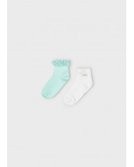 Bernumode | Mayoral: Комплект носков (2 пары) 5,90 € Размерная сетка:
2 г. (92 см)        19-22 (13,6 см)
4 г. (104 см)       23-26 (16,8 см)
6 л. (116 см)       27-31 (19,1 см)
8 л. (128 см)       32-35 (20,4 см)
10 л. (140 см)     35-36 (21,6 см)
12 л. (152 см)     36-37 (22,8 см)
14 л. (158 см)     37-38 (23,5 см)
16 л. (164 см)     39-40 (24,7 см)
18 л. (170 см)     41-42 (25,3 см)
 Bernumode | Mayoral: Комплект носков (2 пары) 5,90 € Размерная сетка:
2 г. (92 см)        19-22 (13,6 см)
4 г. (104 см)       23-26 (16,8 см)
6 л. (116 см)       27-31 (19,1 см)
8 л. (128 см)       32-35 (20,4 см)
10 л. (140 см)     35-36 (21,6 см)
12 л. (152 см)     36-37 (22,8 см)
14 л. (158 см)     37-38 (23,5 см)
16 л. (164 см)     39-40 (24,7 см)
18 л. (170 см)     41-42 (25,3 см)