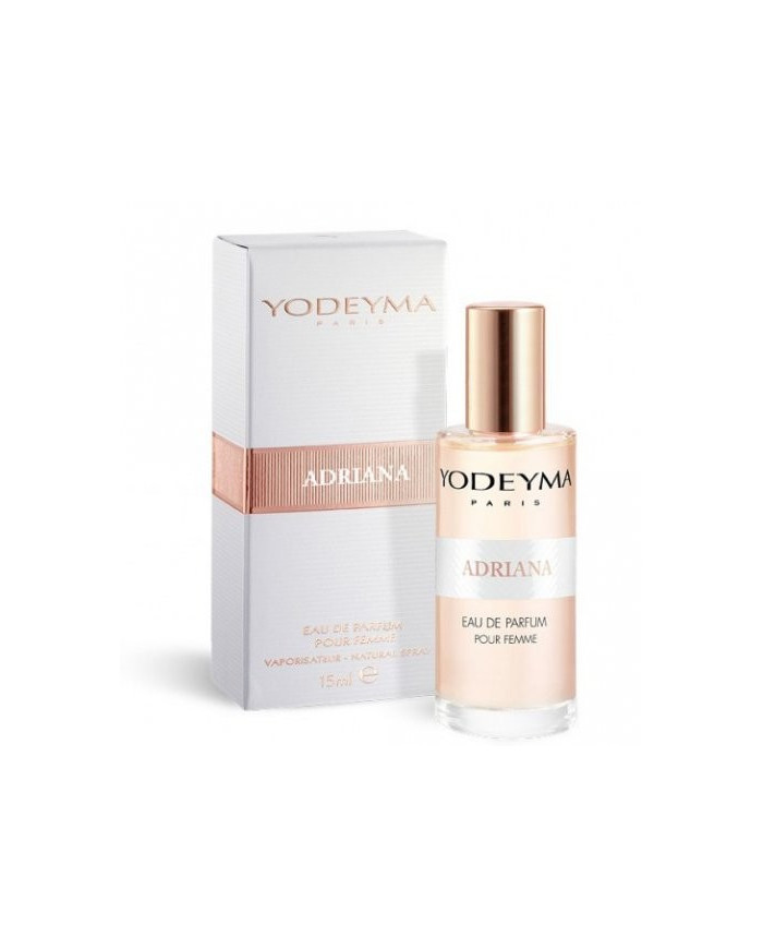 Bernumode | YODEYMA: Adriana Miniperfume 15ML €5.70 The charismatic sweet notes of blackcurrant and the firm presence of vanilla give this perfume a personality all of its own right from the first moment.
Chypre - Fruity
Adriana pays homage to the sophisticated, free and independent woman.
Top notes: Shaping the first impressions of the fragrance.
Heart notes: Forming the core of the fragrance.
Base notes: Giving depth to the fragrance.
 Top notes
Blackcurrant
Heart notes
Vanilla
Base notes
Wood Bernumode | YODEYMA: Adriana Miniperfume 15ML €5.70 The charismatic sweet notes of blackcurrant and the firm presence of vanilla give this perfume a personality all of its own right from the first moment.
Chypre - Fruity
Adriana pays homage to the sophisticated, free and independent woman.
Top notes: Shaping the first impressions of the fragrance.
Heart notes: Forming the core of the fragrance.
Base notes: Giving depth to the fragrance.
 Top notes
Blackcurrant
Heart notes
Vanilla
Base notes
Wood