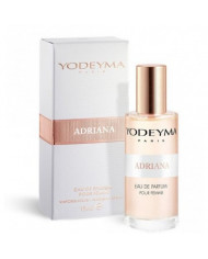 Bernumode | YODEYMA: Adriana Miniperfume 15ML €5.70 The charismatic sweet notes of blackcurrant and the firm presence of vanilla give this perfume a personality all of its own right from the first moment.
Chypre - Fruity
Adriana pays homage to the sophisticated, free and independent woman.
Top notes: Shaping the first impressions of the fragrance.
Heart notes: Forming the core of the fragrance.
Base notes: Giving depth to the fragrance.
 Top notes
Blackcurrant
Heart notes
Vanilla
Base notes
Wood Bernumode | YODEYMA: Adriana Miniperfume 15ML €5.70 The charismatic sweet notes of blackcurrant and the firm presence of vanilla give this perfume a personality all of its own right from the first moment.
Chypre - Fruity
Adriana pays homage to the sophisticated, free and independent woman.
Top notes: Shaping the first impressions of the fragrance.
Heart notes: Forming the core of the fragrance.
Base notes: Giving depth to the fragrance.
 Top notes
Blackcurrant
Heart notes
Vanilla
Base notes
Wood