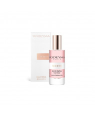 Bernumode | YODEYMA: Suerte Miniperfume 15ML €5.70 The sensuality of the olfactive notes that compose this perfume make the woman who wears it irresistible and sultry.
Oriental - FloralSuerte: For a charming, seductive womanTop notes: Shaping the first impressions of the fragrance.Heart notes: Forming the core of the fragrance.Base notes: Giving depth to the fragrance.
Top notes
Ylang ylang
Heart notes
Vanilla
Base notes
White musk
 Bernumode | YODEYMA: Suerte Miniperfume 15ML €5.70 The sensuality of the olfactive notes that compose this perfume make the woman who wears it irresistible and sultry.
Oriental - FloralSuerte: For a charming, seductive womanTop notes: Shaping the first impressions of the fragrance.Heart notes: Forming the core of the fragrance.Base notes: Giving depth to the fragrance.
Top notes
Ylang ylang
Heart notes
Vanilla
Base notes
White musk