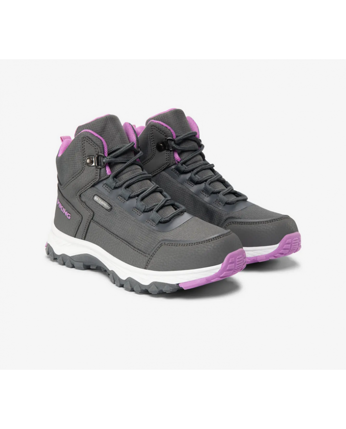 Bernumode | VIKING: Akkarvik 2 WP SL- Middle Season  Durable Mid.high Jr.Hikig boots €35.40 For young trekkers, comfort is key to creating that unforgetable natural experience, a positive one. Akkarvik 2 WP SL - is a mid cut waterproof hiking boot that combines good foot comfort with solid support and functionality. The upper is made of a light and abrasion-resistant ripstop mesh with tough reinforcement along the sides, toe and heel. Good grip and sturdy ankle support additionally help provide the confidence needed to tackle the trail ahead.
Size table
size
Innersole, cm
28
18,7
29
19,3
30
20,0
31
20,7
32
21,3
33
22,0
34
22,7
35
23,3
36
24,0
37
24,7
38
25,3
39
26,0
40
26,7
41
27,3
28
18,7
29
19,3
30
20,0
31
20,7
32
21,3
33
22,0
34
22,7
35
23,3
36
24,0
37
24,7
38
25,3
39
26,0
40
26,7
41
27,3
 Bernumode | VIKING: Akkarvik 2 WP SL- Middle Season  Durable Mid.high Jr.Hikig boots €35.40 For young trekkers, comfort is key to creating that unforgetable natural experience, a positive one. Akkarvik 2 WP SL - is a mid cut waterproof hiking boot that combines good foot comfort with solid support and functionality. The upper is made of a light and abrasion-resistant ripstop mesh with tough reinforcement along the sides, toe and heel. Good grip and sturdy ankle support additionally help provide the confidence needed to tackle the trail ahead.
Size table
size
Innersole, cm
28
18,7
29
19,3
30
20,0
31
20,7
32
21,3
33
22,0
34
22,7
35
23,3
36
24,0
37
24,7
38
25,3
39
26,0
40
26,7
41
27,3
28
18,7
29
19,3
30
20,0
31
20,7
32
21,3
33
22,0
34
22,7
35
23,3
36
24,0
37
24,7
38
25,3
39
26,0
40
26,7
41
27,3