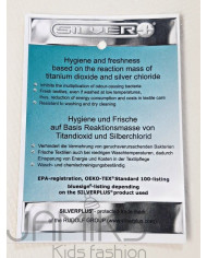 Bernumode | Jamiks: Protective mask MINI (6 months to 5 years) and 10 replaceable filters €2.02 It is double leyer mask with aplace to put a filter .
It is made of high qualitycotton fabric, that enableeasy breathing.
Both layers have Oeko-texcertificate.
The mask should be washedat 60 degrees, and ironed at 90 degrees.
The elastic bands can be tiedup in order to regulate thesize of the mask. Bernumode | Jamiks: Protective mask MINI (6 months to 5 years) and 10 replaceable filters €2.02 It is double leyer mask with aplace to put a filter .
It is made of high qualitycotton fabric, that enableeasy breathing.
Both layers have Oeko-texcertificate.
The mask should be washedat 60 degrees, and ironed at 90 degrees.
The elastic bands can be tiedup in order to regulate thesize of the mask.