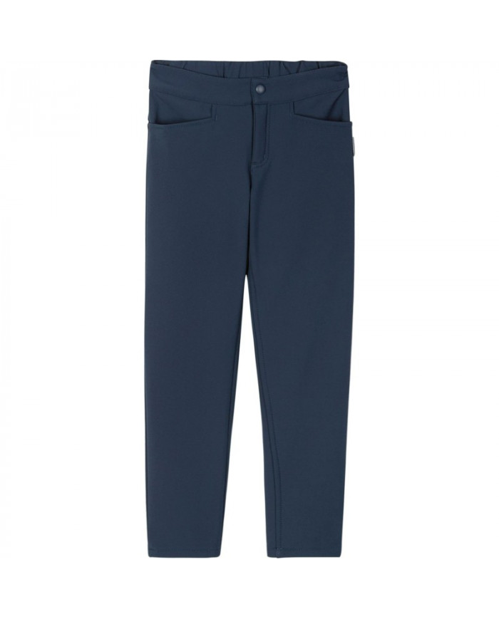 Bernumode | Reima: Softshell pants, Idea €25.63 Kids' softshell trousers with a wind-blocking finish. They feature comfortable fleece on the interior for extra warmth. Slim cut with an easy-to-use zip fly.

These kids' breathable and windproof trousers are made from a dirt- and water-repellent softshell material. Thanks to the fleece interior, this pair is really comfortable. These slim-cut bottoms have an elasticated, adjustable waistband. They're finished with a Velcro fly and two side pockets.


Juniors' softshell pants
Blocks wind outside, yet breathes
Bonded material, fleece on reverse
Fluorocarbon-free water and dirt repellent finish Teflon EcoEliteTM
Slim cut
Waist adjustment inside
Zip fly
Two side pockets


