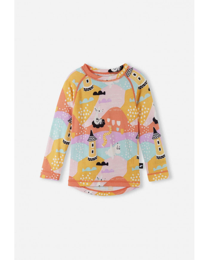 Bernumode | Reima: Merino vilnas termo-veļas komplekts, Trivsam 46,12 € Base layer set with soft bamboo on the inside and warm merino wool on the outside. The best combination of comfort and warmth in Reima base layer materials.
A playful two-piece toddlers' thermal set designed for wintry days and nights, featuring a soft reverse made from bamboo viscose that smartly absorbs moisture. The luxuriously warm surface is crafted from responsible merino wool. The pants and top protect from chills while helping regulate body temperature. This Reima cold weather set boasts comfy flat seams that help prevent chafing. An elastic waist expands with each breath. And who knows, this Moomin theme base layer set might even prove helpful when teaching your kid the alphabet!
Wool is ideal for temperature control
Wool & bamboo viscose blend knit is very soft and warm and absorbs moisture well
Made with Responsible Wool Standard certified wool. Reima is certified through Control Union. CU 872203
Soft, flat seams for extra comfort: no chafing
Elastic waist
All-over Moomin print
 Bernumode | Reima: Merino vilnas termo-veļas komplekts, Trivsam 46,12 € Base layer set with soft bamboo on the inside and warm merino wool on the outside. The best combination of comfort and warmth in Reima base layer materials.
A playful two-piece toddlers' thermal set designed for wintry days and nights, featuring a soft reverse made from bamboo viscose that smartly absorbs moisture. The luxuriously warm surface is crafted from responsible merino wool. The pants and top protect from chills while helping regulate body temperature. This Reima cold weather set boasts comfy flat seams that help prevent chafing. An elastic waist expands with each breath. And who knows, this Moomin theme base layer set might even prove helpful when teaching your kid the alphabet!
Wool is ideal for temperature control
Wool & bamboo viscose blend knit is very soft and warm and absorbs moisture well
Made with Responsible Wool Standard certified wool. Reima is certified through Control Union. CU 872203
Soft, flat seams for extra comfort: no chafing
Elastic waist
All-over Moomin print