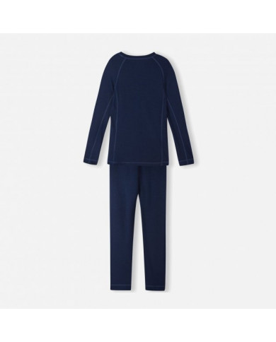 Bernumode | Reima: Merino vilnas termo-veļas komplekts, Trivsam 46,12 € Base layer set with soft bamboo on the inside and warm merino wool on the outside. The best combination of comfort and warmth in Reima base layer materials.
A playful two-piece toddlers' thermal set designed for wintry days and nights, featuring a soft reverse made from bamboo viscose that smartly absorbs moisture. The luxuriously warm surface is crafted from responsible merino wool. The pants and top protect from chills while helping regulate body temperature. This Reima cold weather set boasts comfy flat seams that help prevent chafing. An elastic waist expands with each breath. And who knows, this Moomin theme base layer set might even prove helpful when teaching your kid the alphabet!
Wool is ideal for temperature control
Wool & bamboo viscose blend knit is very soft and warm and absorbs moisture well
Made with Responsible Wool Standard certified wool. Reima is certified through Control Union. CU 872203
Soft, flat seams for extra comfort: no chafing
Elastic waist
All-over Moomin print
 Bernumode | Reima: Merino vilnas termo-veļas komplekts, Trivsam 46,12 € Base layer set with soft bamboo on the inside and warm merino wool on the outside. The best combination of comfort and warmth in Reima base layer materials.
A playful two-piece toddlers' thermal set designed for wintry days and nights, featuring a soft reverse made from bamboo viscose that smartly absorbs moisture. The luxuriously warm surface is crafted from responsible merino wool. The pants and top protect from chills while helping regulate body temperature. This Reima cold weather set boasts comfy flat seams that help prevent chafing. An elastic waist expands with each breath. And who knows, this Moomin theme base layer set might even prove helpful when teaching your kid the alphabet!
Wool is ideal for temperature control
Wool & bamboo viscose blend knit is very soft and warm and absorbs moisture well
Made with Responsible Wool Standard certified wool. Reima is certified through Control Union. CU 872203
Soft, flat seams for extra comfort: no chafing
Elastic waist
All-over Moomin print
