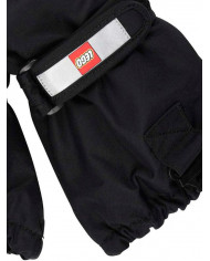 Bernumode | LEGO® Wear: Waterprooof gloves with membrane LWATLIN 700 €23.62 LEGO® Wear PLAY gloves for children
A pair of smart and functional ski gloves makes playing outside a lot more fun on cold and wet days. The many functional features make sure that your child’s fingers are kept dry and warm regardless of the weather.
The LEGO® Wear PLAY glove has an ergonomic fit and an elasticated wrist with a reflector and Velcro closure for an optimum fit. The glove entry is also elasticated to keep snow out. With a PU anti-slip material on the palms and fingertips for a better grip.
THIS IS WHY YOU WILL LOVE THE GLOVES
They are 100% windproof, windproof, and breathable
There is a buckle on the gloves for clicking them onto LEGO Wear jackets and snowsuit
The gloves have a soft isolating Thinsulate insulation¨
The gloves come in so many great colours
The gloves are made in a 100% windproof and breathable material. They have a waterproof and breathable Fan-Tex membrane between the inner and outer layer which makes the gloves 100% waterproof. The inner layer is a comfortable and insulating Thinsulate material.
The gloves can be hooked together at the wrist to keep the pair together when they are not in use. Safety break-away buckle for attaching the gloves to a snowsuit or jacket sleeve. The buckle releases when pulling the gloves, so that your child does not get stuck on anything.
Specifications
Adjustable strap at wrist with Velcro closure.
Elastic at wrist keeps the glove in place.
Soft elastic at opening.
Thinsulate insulation.
Soft microfleece lining inside gloves.
100% waterproof and breathable Fan-Tex membrane inside gloves.
Ergonomic fit.
PU anti-slip material on palm for better grip.
3M Scotchlite reflector.
Breakaway buckle only in size: 104 - 140.
Bionic Finish ECO water repellent finish on the surface.
Windproof.
 Bernumode | LEGO® Wear: Waterprooof gloves with membrane LWATLIN 700 €23.62 LEGO® Wear PLAY gloves for children
A pair of smart and functional ski gloves makes playing outside a lot more fun on cold and wet days. The many functional features make sure that your child’s fingers are kept dry and warm regardless of the weather.
The LEGO® Wear PLAY glove has an ergonomic fit and an elasticated wrist with a reflector and Velcro closure for an optimum fit. The glove entry is also elasticated to keep snow out. With a PU anti-slip material on the palms and fingertips for a better grip.
THIS IS WHY YOU WILL LOVE THE GLOVES
They are 100% windproof, windproof, and breathable
There is a buckle on the gloves for clicking them onto LEGO Wear jackets and snowsuit
The gloves have a soft isolating Thinsulate insulation¨
The gloves come in so many great colours
The gloves are made in a 100% windproof and breathable material. They have a waterproof and breathable Fan-Tex membrane between the inner and outer layer which makes the gloves 100% waterproof. The inner layer is a comfortable and insulating Thinsulate material.
The gloves can be hooked together at the wrist to keep the pair together when they are not in use. Safety break-away buckle for attaching the gloves to a snowsuit or jacket sleeve. The buckle releases when pulling the gloves, so that your child does not get stuck on anything.
Specifications
Adjustable strap at wrist with Velcro closure.
Elastic at wrist keeps the glove in place.
Soft elastic at opening.
Thinsulate insulation.
Soft microfleece lining inside gloves.
100% waterproof and breathable Fan-Tex membrane inside gloves.
Ergonomic fit.
PU anti-slip material on palm for better grip.
3M Scotchlite reflector.
Breakaway buckle only in size: 104 - 140.
Bionic Finish ECO water repellent finish on the surface.
Windproof.
