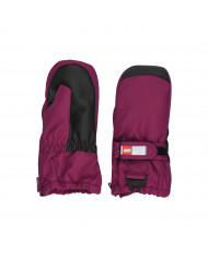 Bernumode | LEGO® Wear: Kids' waterprooof mittens with membrane, LWARIPO 703 €20.89 LEGO® mittens for little boys and girlsIt can be quite a job to put on gloves or mittens on the little ones. That is why there is a long zipper along the inner side of the mitten to ease putting them on and taking them off.WHY YOU WILL LOVE THE MITTENS    The TEC mittens are made in a 100% windproof, waterproof, and breathable material    The LEGO® mitten has an ergonomic fit and a PU anti-slip material on the palms for a better grip    There is a practical YKK zipper along the inseam, so that the mittens are easier to put on and take off the little hands – and to zip over the sleeve openingElasticated wrist with a reflector and hook and loop closure for an optimum fit. The PLAY mitten entry is also elasticated to keep snow out. They have a waterproof and breathable Fan-Tex membrane between the inner and outer layer which makes them 100% waterproof. The inner layer is a snug and insulating Thinsulate material.Safety break-away buckle for attaching the mittens to a snowsuit or jacket sleeve. The buckle releases when pulling the mittens, so that your child does not get stuck on anything.​Choose between many lovely colours.