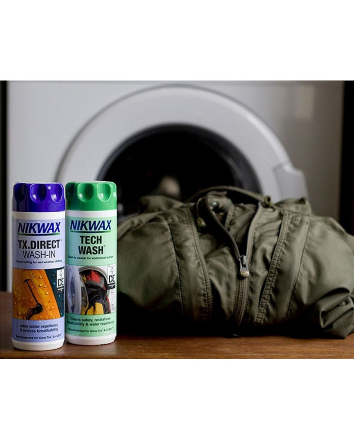 Bernumode | NIKWAX: TX Direct Spray-On 300ml kopšanas līdz. 12,23 € 


Impregnēšanas līdzeklis NIKWAX "TX.Direct Spray-On" piešķir ūdensnecaurlaidību (hidrofobās īpašības) un atjauno elpojošās īpašības. Ērti lietojams, ūdens bāzes impregnēšanas līdzeklis visiem tekstila apģērbiem un ekipējumam, ieskaitot laminētos audumus ar poliuretāna pārklājumu, kā arī elpojošam apģērbam ar mitrumu uzsūcošiem slāņiem. Sekojiet lietošanas instrukcijai uz etiķetes. Pirms lietošanas sakratīt. Ieteicams Gore-Tex®, SympaTex®, Permatex® un eVENT® apģērbam. Labāka rezultāta sasniegšanai apstrādājamo apģērbu izmazgājiet ar līdzekli Nikwax® Tech Wash®. Apģērbu pirms impregnēšanas nežāvēt. Sekojiet lietošanas instrukcijai uz  etiķetes. Pirms lietošanas sakratīt.
Lietošana:
1. Norobežojiet darba virsmu un izklājiet tīru, mitru apģērba gabalu. 2. Turiet izsmidzinātāju 15 cm attalumā no apģērba gabala. 3. Vienmērīgi uzklājiet līdzekli uz auduma virsējā slāņa. 4. Nogaidiet 2 minūtes, pēc tam noslaukiet lieko līdzekli ar mitru drānu. 5. Pārliecinieties vai visa virsma ir apstrādāta.
Žāvēšana:
Dabiskā žāvēšana gaisā (pēc pāris minūtēm pārbaudiet un noslaukiet lieko līdzekli ar mitru drānu) vai sausināšana ar maziem apgriezieniem saskaņā ar norādījumiem uz izstrādājuma etiķetes.
Patēriņš:
300 ml pudele paredzēta 1-2 apģērba gabalu apstrādei (atkarībā no apstrādājāmā auduma stāvokļa) Virsjaka (250ml)  Apmetnis (400ml) Virsbikses (150ml)  Bahilas (70ml) Lai saglabātu izstrādājuma ūdensnecaurlaidību, mazgāšanai lietojiet tikai Nikwax® Tech Wash®. Nelietojiet citus mazgāšanas līdzekļus (detergentus).

