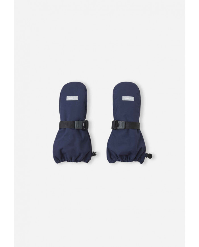 Bernumode | Reima: Reimatec winter waterproof mittens for kids, Ote (170 g) €24.47 
These warm mittens give an outstanding grip on a snow shovel handle. Reimatec Ote mittens became instant family favorites when they were first released in 1995. Since then, they have been our top seller every year. They are easy to put on and thanks to the adjustment, will stay on, too.
In Finnish, the word 'Ote' means grip. And that's just what these award-winning kids' mittens are all about: keeping little hands dry and warm, without compromising the grip. Come snowball fights or rain showers, these fully waterproof and extra warm Reima mittens help your kid to make the most of outdoor adventures.
Fully waterproof and breathable, thanks to Hipora insert inside
Very durable material
Reinforced palm and thumb
High quality PrimaLoft® insulation
Soft, warm fleece lining
Double insulation on top part of back side
Strap for easy adjusting at wrist
Reflecting label at back
Age approx.
0-12 mos
6-18 mos
1-2 yr
2-4 yr
4-6 yr
6-8 yr
8-10 yr
10-12 yr
12-14 yr
Size
0
1
2
3
4
5
6
7
8
Hand height (cm)
8
9
10
11,5
13
14
15
16
17
Hand height (inches)
3.1
3.5
3.9
4.5
5.1
5.5
5.9
6.3
6.7
Palm circumference (cm)
10
11,5
12,5
13,5
15
16
17
17,5
18
Palm circumference (inches)
3.9
4.5
4.9
5.3
5.9
6.3
6.7
6.9
7.1
 Bernumode | Reima: Reimatec winter waterproof mittens for kids, Ote (170 g) €24.47 
These warm mittens give an outstanding grip on a snow shovel handle. Reimatec Ote mittens became instant family favorites when they were first released in 1995. Since then, they have been our top seller every year. They are easy to put on and thanks to the adjustment, will stay on, too.
In Finnish, the word 'Ote' means grip. And that's just what these award-winning kids' mittens are all about: keeping little hands dry and warm, without compromising the grip. Come snowball fights or rain showers, these fully waterproof and extra warm Reima mittens help your kid to make the most of outdoor adventures.
Fully waterproof and breathable, thanks to Hipora insert inside
Very durable material
Reinforced palm and thumb
High quality PrimaLoft® insulation
Soft, warm fleece lining
Double insulation on top part of back side
Strap for easy adjusting at wrist
Reflecting label at back
Age approx.
0-12 mos
6-18 mos
1-2 yr
2-4 yr
4-6 yr
6-8 yr
8-10 yr
10-12 yr
12-14 yr
Size
0
1
2
3
4
5
6
7
8
Hand height (cm)
8
9
10
11,5
13
14
15
16
17
Hand height (inches)
3.1
3.5
3.9
4.5
5.1
5.5
5.9
6.3
6.7
Palm circumference (cm)
10
11,5
12,5
13,5
15
16
17
17,5
18
Palm circumference (inches)
3.9
4.5
4.9
5.3
5.9
6.3
6.7
6.9
7.1