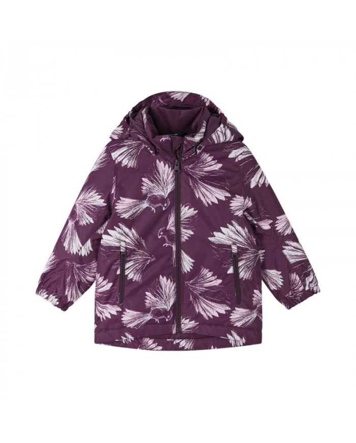 Bernumode | Reima: Зимняя куртка на девочку Reimatec, Nuotio (160 г) 46,47 € Детская зимняя куртка из переработанного волокна. Водо- и ветрозащитный. 
Эта зимняя куртка для детей Reimatec изготовлено из водо- и ветронепроницаемого материала, который также воздухопроницаем, что обеспечивает комфорт, и, как и все функциональные ткани Reima, грязеотталкивающий, что позволяет реже стирать. Основные швы герметичны, что обеспечивает водонепроницаемость, а безопасный съемный капюшон защищает маленькие головы от ветра. Гладкая подкладка облегчает одевание и обеспечивает комфорт при ношении с другими слоями одежды. Два кармана на молнии спереди и регулируемый подол — еще одни удобные детали этой детской утепленной куртки.  

Открытые швы герметичны и водонепроницаемы. 
  Гладкая подкладка из полиэстера 
  Безопасный съемный капюшон.  
Регулируемые манжеты
  Два кармана на молнии  
Регулируемый подол  
Отражающие детали
