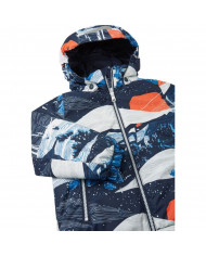Bernumode | Reima: Зимняя куртка на мальчика Reimatec, Kanto (160 г) 50,04 € Детская зимняя куртка из переработанного волокна. Водо- и ветрозащитный. 
Эта зимняя куртка для детей Reimatec изготовлено из водо- и ветронепроницаемого материала, который также воздухопроницаем, что обеспечивает комфорт, и, как и все функциональные ткани Reima, грязеотталкивающий, что позволяет реже стирать. Основные швы герметичны, что обеспечивает водонепроницаемость, а безопасный съемный капюшон защищает маленькие головы от ветра. Гладкая подкладка облегчает одевание и обеспечивает комфорт при ношении с другими слоями одежды. Два кармана на молнии спереди и регулируемый подол — еще одни удобные детали этой детской утепленной куртки.  

Открытые швы герметичны и водонепроницаемы. 
  Гладкая подкладка из полиэстера 
  Безопасный съемный капюшон.  
  Два кармана на молнии  
Регулируемый подол  
Отражающие детали
Снежная юбка
