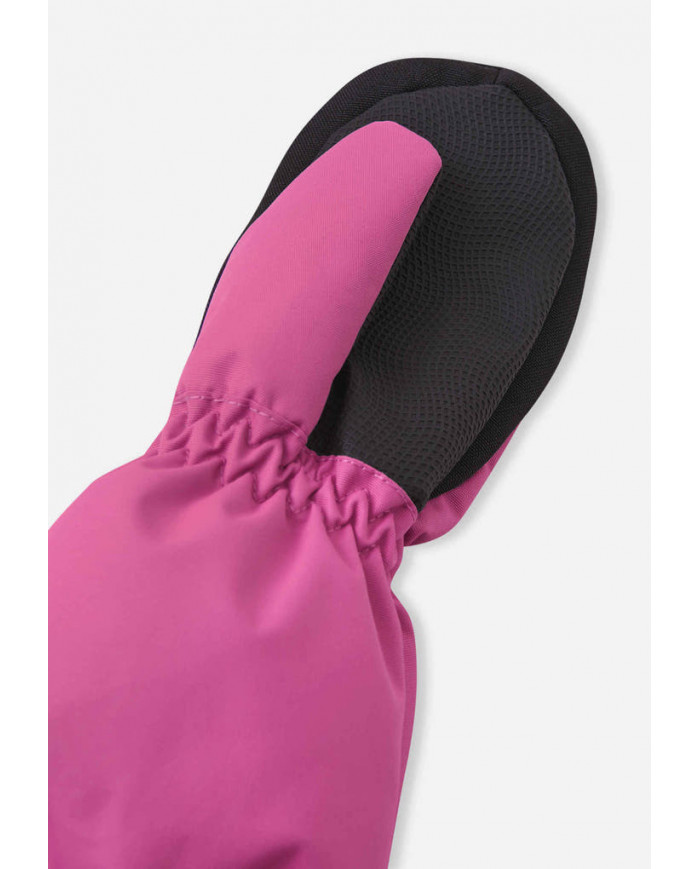 Bernumode | Reima: Reimatec winter waterproof mittens for kids, Ensin (120 g) €15.99 








Waterproof winter mittens for kids. Made with recycled fibres.





An essential pair of Reima kids' mittens to make sure busy hands stay warm and dry throughout hours of snow-filled fun. Flexible, with grip reinforcements.



















Waterproof insert
Reinforced palm and thumb
Smooth polyester knit lining
Reflective print























Age approx.
0-12 mos
6-18 mos
1-2 yr
2-4 yr
4-6 yr
6-8 yr
8-10 yr
10-12 yr
12-14 yr


Size
0
1
2
3
4
5
6
7
8


Hand height (cm)
8
9
10
11,5
13
14
15
16
17


Hand height (inches)
3.1
3.5
3.9
4.5
5.1
5.5
5.9
6.3
6.7


Palm circumference (cm)
10
11,5
12,5
13,5
15
16
17
17,5
18


Palm circumference (inches)
3.9
4.5
4.9
5.3
5.9
6.3
6.7
6.9
7.1




