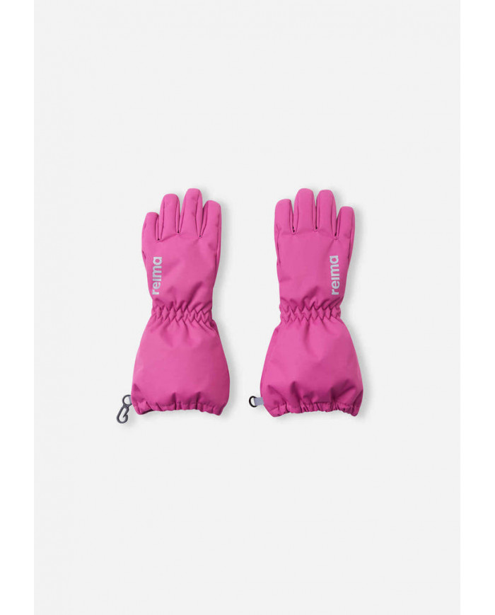 Bernumode | Reima: Reimatec winter waterproof gloves for kids, Ennen (120 g) €18.52 



Waterproof winter gloves for juniors. Made with recycled fibres.





An essential pair of Reima kids' gloves to make sure busy hands stay warm and dry throughout hours of snow-filled fun. Flexible, with grip reinforcements. After washing, you can toss them in the tumble dryer for a shorter drying time.


Waterproof insert
Reinforced palm and thumb
Brushed polyester knit lining
Fellex® insulation
Reflective print














Age approx.
0-12 mos
6-18 mos
1-2 yr
2-4 yr
4-6 yr
6-8 yr
8-10 yr
10-12 yr
12-14 yr


Size
0
1
2
3
4
5
6
7
8


Hand height (cm)
8
9
10
11,5
13
14
15
16
17


Hand height (inches)
3.1
3.5
3.9
4.5
5.1
5.5
5.9
6.3
6.7


Palm circumference (cm)
10
11,5
12,5
13,5
15
16
17
17,5
18


Palm circumference (inches)
3.9
4.5
4.9
5.3
5.9
6.3
6.7
6.9
7.1




