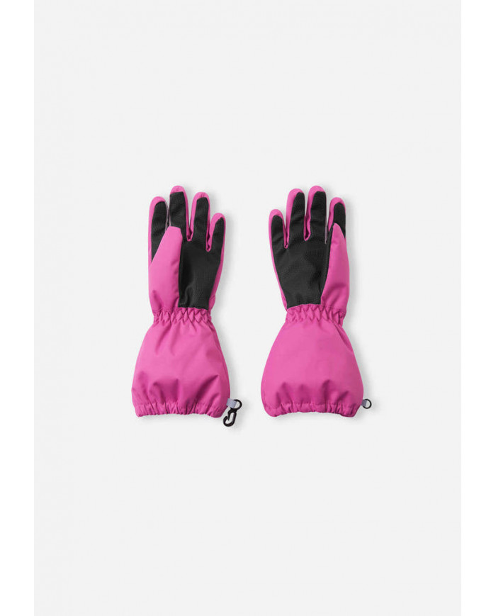 Bernumode | Reima: Reimatec winter waterproof gloves for kids, Ennen (120 g) €18.52 



Waterproof winter gloves for juniors. Made with recycled fibres.





An essential pair of Reima kids' gloves to make sure busy hands stay warm and dry throughout hours of snow-filled fun. Flexible, with grip reinforcements. After washing, you can toss them in the tumble dryer for a shorter drying time.


Waterproof insert
Reinforced palm and thumb
Brushed polyester knit lining
Fellex® insulation
Reflective print














Age approx.
0-12 mos
6-18 mos
1-2 yr
2-4 yr
4-6 yr
6-8 yr
8-10 yr
10-12 yr
12-14 yr


Size
0
1
2
3
4
5
6
7
8


Hand height (cm)
8
9
10
11,5
13
14
15
16
17


Hand height (inches)
3.1
3.5
3.9
4.5
5.1
5.5
5.9
6.3
6.7


Palm circumference (cm)
10
11,5
12,5
13,5
15
16
17
17,5
18


Palm circumference (inches)
3.9
4.5
4.9
5.3
5.9
6.3
6.7
6.9
7.1




