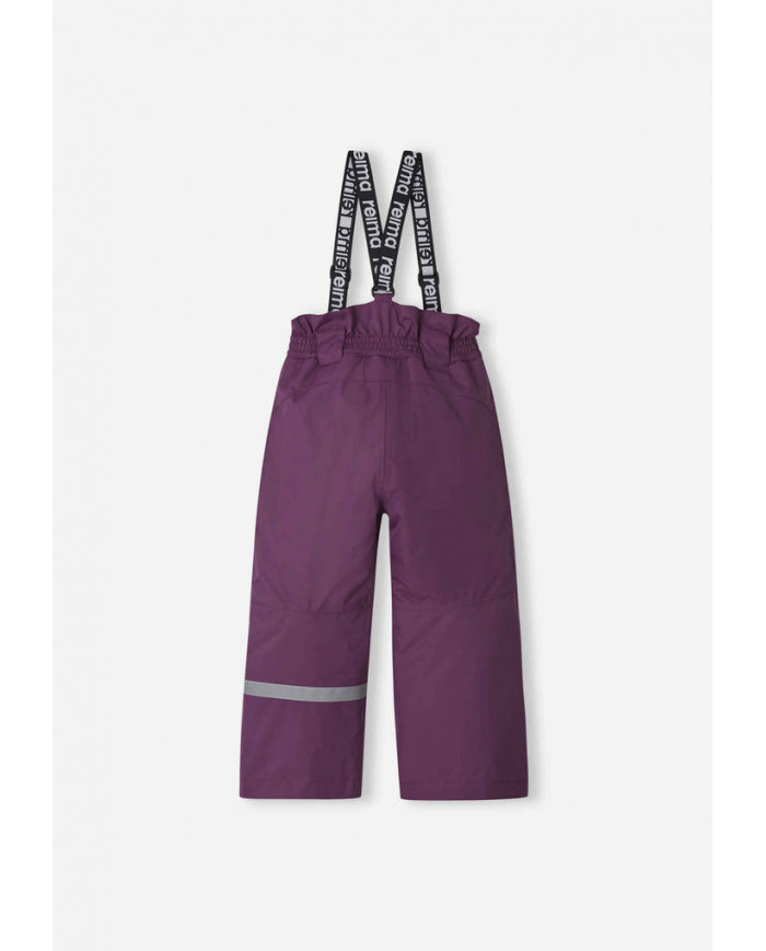 Bernumode | Reima: Детские зимние брюки Reimatec, Tuokio (120 г) 39,01 € 
REIMA Tuokio
Прочные зимние брюки. Отлично подходят для катания по горным склонам.
Эти детские зимние брюки отлично подходят для активных детей. Они изготовлены из прочного и водоотталкивающего материала, поэтому идеально подходят для бесстрашных горнолыжников. Основные швы также были проклеены для водонепроницаемости. Завязки на подоле удерживают снег на земле - там, где ему и положено, а регулируемые и съемные подтяжки очень удобны для удержания брюк на месте.

Детские зимние брюки
Главные швы герметично водонепроницаемы
Не содержащая фтороуглерода, водонепроницаемая и грязеотталкивающая отделка BIONIC-FINISH®ECO
Гладкая подкладка из полиэстера
Эластичный пояс
Снегозащитные манжеты на брючинах
Ширинка на молнии
Карман на молнии
Регулируемые и отстегивающиеся эластичные подтяжки
Светоотражающие элементы
Температура прибл. от 0 °C до -20 °C

Инструкция по уходу: Стирайте отдельно, вывернутой наизнанку. Закройте застежки-молнии и липучки. Не используйте моющие средства с отбеливающими веществами. Не используйте смягчители ткани. Вынимайте одежду сразу после завершения программы стирки, чтобы избежать изменения цвета. Сушите при комнатной температуре.



