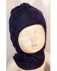 Bernumode | KIVAT: Hood, cable knit €29.75 

Finnish quality
Outer shell 100% wool
Organic cotton lining
Covers forehead and ears
Breathing, non-rusting, warm
Gentle, for sensitive skin
Long rear part
Sizes:0 - 0-1 y.o.1 - 1 y.o.2 - 2-5 y.o.3 - 5-10 y.o.4 - 10-... y.o.


