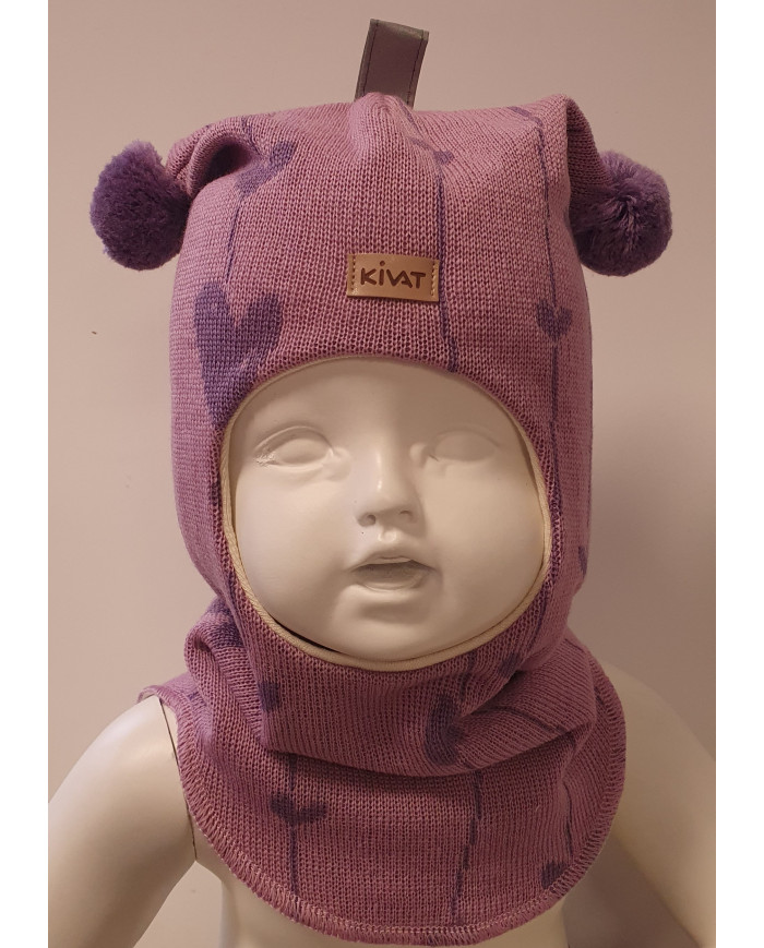 Bernumode | KIVAT: Hood, big heart pattern, 2 bobbles €33.31 
Finnish quality
Outer shell 100% wool
Organic cotton lining
Covers forehead and ears
Breathing, non-rusting, warm
Gentle, for sensitive skin
Long rear part
Sizes:0 - 0-1 y.o.1 - 1 y.o.2 - 2-5 y.o.3 - 5-10 y.o.4 - 10-... y.o.
 Bernumode | KIVAT: Hood, big heart pattern, 2 bobbles €33.31 
Finnish quality
Outer shell 100% wool
Organic cotton lining
Covers forehead and ears
Breathing, non-rusting, warm
Gentle, for sensitive skin
Long rear part
Sizes:0 - 0-1 y.o.1 - 1 y.o.2 - 2-5 y.o.3 - 5-10 y.o.4 - 10-... y.o.