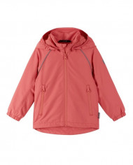Bernumode | Reima: Reimatec jacket, Kukkula €34.11 Thanks to the soft knit lining, this waterproof, breathable jacket offers slightly more warmth than regular rain jackets. The waterproof Kukkula jacket keeps active children comfortably dry outdoors. The waterproof material protects against rain, and the removable hood provides additional comfort. Elastic cuffs and an adjustable waistband keep wind and moisture out. Important small items are kept safe in the two zippered pockets. Thanks to reflective piping, little explorers are visible even in low light. This durable jacket makes the transition from the playground to city walks effortless. 

