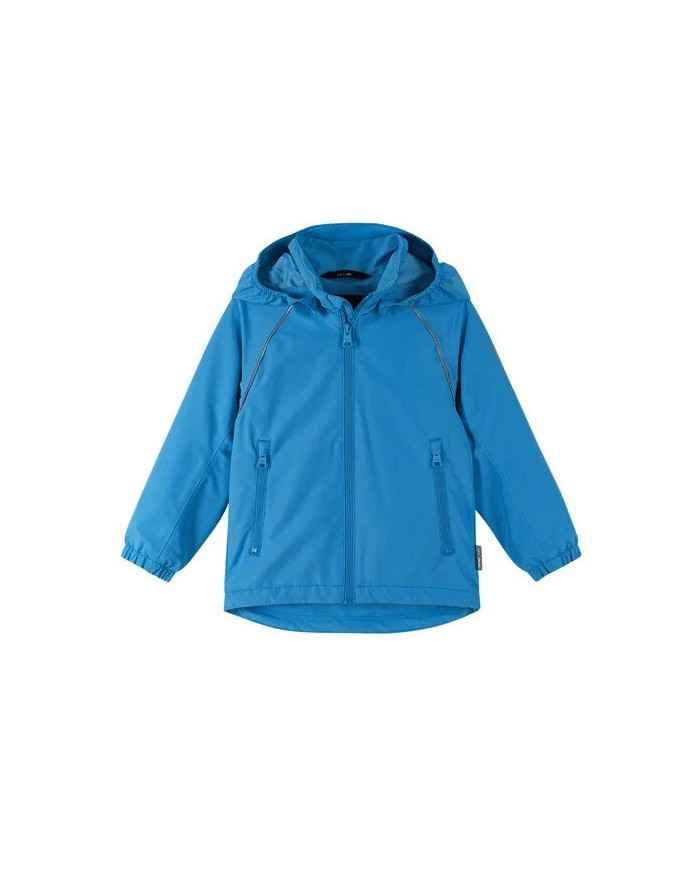 Bernumode | Reima: Reimatec jacket, Kukkula €34.11 Thanks to the soft knit lining, this waterproof, breathable jacket offers slightly more warmth than regular rain jackets. The waterproof Kukkula jacket keeps active children comfortably dry outdoors. The waterproof material protects against rain, and the removable hood provides additional comfort. Elastic cuffs and an adjustable waistband keep wind and moisture out. Important small items are kept safe in the two zippered pockets. Thanks to reflective piping, little explorers are visible even in low light. This durable jacket makes the transition from the playground to city walks effortless. 

