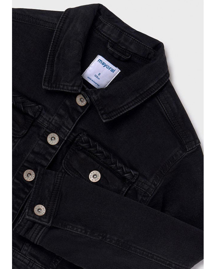 Bernumode | Mayoral: Jean jacket for girl €20.58 Size guide:8 years = 128cm10 years = 140cm12 years = 152cm14 years = 157cm (girl)/160 cm (boy)16 years = 162cm (girl)/166 cm (boy)18 years = 167cm (girl)/172 cm (boy)