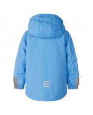 Bernumode | Lenne: Demi season Jacket/Parka MAX (80g) €52.69 Weatherproof spring parka
This weatherproof boys’ parka made of ActivePlus fabric is perfect for wearing with both jeans as well as warmer suspender trousers. Parka has an extra high collar and two zipped pockets in which the child can hide his hands from the wind or use them for tucking away a pair of lightweight gloves. Reflective details make the child visible in the dark.
Our high-tech Active+ fabric has a waterproof membrane which prevents water from coming through the product. At the same time it has the ability to evaporate sweat. ◆Water resistance: water column 10 000 mm ◆Breathability: water vapour transmission rate 10 000 g/m²/24h ◆Wind resistance: air permeability 0 l/m²s ◆Water and soil reprellency: DWR coating (Durable Water Repellent)
WARM ** insulation is the best choice for cool weather. Perfect for temperatures 0..+10°C. This wadding is made of recycled materials, reducing the need to overly consume natural resources. Tip: Check the „feels like“ temperature. Factors like wind and humidity play a great role on how cold you feel and you might need to use an extra layer.
Loop for attaching the reflector.
 Bernumode | Lenne: Demi season Jacket/Parka MAX (80g) €52.69 Weatherproof spring parka
This weatherproof boys’ parka made of ActivePlus fabric is perfect for wearing with both jeans as well as warmer suspender trousers. Parka has an extra high collar and two zipped pockets in which the child can hide his hands from the wind or use them for tucking away a pair of lightweight gloves. Reflective details make the child visible in the dark.
Our high-tech Active+ fabric has a waterproof membrane which prevents water from coming through the product. At the same time it has the ability to evaporate sweat. ◆Water resistance: water column 10 000 mm ◆Breathability: water vapour transmission rate 10 000 g/m²/24h ◆Wind resistance: air permeability 0 l/m²s ◆Water and soil reprellency: DWR coating (Durable Water Repellent)
WARM ** insulation is the best choice for cool weather. Perfect for temperatures 0..+10°C. This wadding is made of recycled materials, reducing the need to overly consume natural resources. Tip: Check the „feels like“ temperature. Factors like wind and humidity play a great role on how cold you feel and you might need to use an extra layer.
Loop for attaching the reflector.