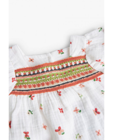 BOBOLI: Light cotton fantasy dress for girl