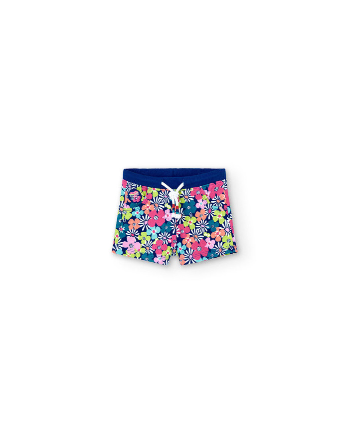 Bernumode | BOBOLI: Fleece shorts floral for girl €9.89 
