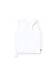 Bernumode | BOBOLI: Knit t-Shirt suspenders for girl €11.38 
