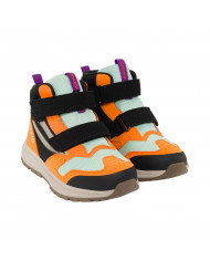 Bernumode | VIKING: Century Mid WP 2V-Trendy mid-cut kids shoe €47.00 Past and present merge with Century Mid WP 2V, the trendy kids shoe that combines a cool retro look with modern foot comfort. A mid-cut upper provides solid ankle support and is fitted with dual velcro fasteners to help kids easily put the shoes on and off themselves. Viking's Watershield membrane makes sure their feet stay dry and comfortable in wet weather and ground conditions. Below, a lightweight EVA midsole provides extra cushioning and a grippy natural rubber outsole keeps footing firm during play on most surfaces.
Size table
 
Size
Innersole, cm
25
16,6
26
17,3
27
18,0
28
18,6
29
19,3
30
20,0
31
20,7
32
21,3
33
22,0
34
22,7
35
23,3
 Bernumode | VIKING: Century Mid WP 2V-Trendy mid-cut kids shoe €47.00 Past and present merge with Century Mid WP 2V, the trendy kids shoe that combines a cool retro look with modern foot comfort. A mid-cut upper provides solid ankle support and is fitted with dual velcro fasteners to help kids easily put the shoes on and off themselves. Viking's Watershield membrane makes sure their feet stay dry and comfortable in wet weather and ground conditions. Below, a lightweight EVA midsole provides extra cushioning and a grippy natural rubber outsole keeps footing firm during play on most surfaces.
Size table
 
Size
Innersole, cm
25
16,6
26
17,3
27
18,0
28
18,6
29
19,3
30
20,0
31
20,7
32
21,3
33
22,0
34
22,7
35
23,3