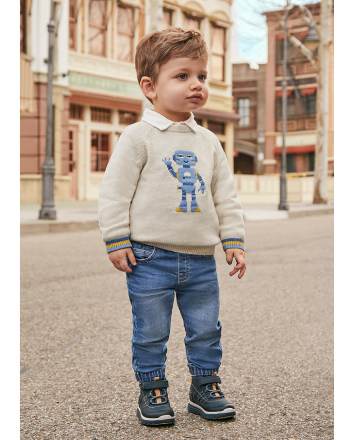 Bernumode | Mayoral: Soft denim joggers €14.13  Bernumode | Mayoral: Soft denim joggers €14.13
