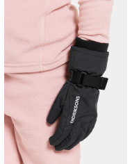 Bernumode | Didriksons: Biggles Kid's Gloves 3 - Waterproof Winter Gloves for kids and teenagers (80 g) €23.06 
Care instructions:
•Machine wash 40° gentle cycle;
•Do not tumble dry;
•Do not dry clean;
•Do not bleach;
•Do not iron.
Functions:
•Adjustable cuff;
•Fabric mapping;
•Glove security string: A detachable string to secure to sleeve ends of Didriksons kids' jackets and coveralls;
•Reinforced areas: Areas exposed to wear and tear are reinforced with extra durable fabric or film;
•Silicon Grip;
•Waterproof liner inside.
Descriptions:
Biggles is a pair of lined, windproof gloves in a water-repellent material. The gloves have extra reinforcement on the palms, which also have a silicone pattern for extra grip. They have a soft, brushed high-pile and tricot lining and can be tightened around the wrist if necessary. The gloves have a string with a clip at the end for attaching to a jacket or coverall, to avoid them getting lost. PFC-free water-repellent finish.
 Bernumode | Didriksons: Biggles Kid's Gloves 3 - Waterproof Winter Gloves for kids and teenagers (80 g) €23.06 
Care instructions:
•Machine wash 40° gentle cycle;
•Do not tumble dry;
•Do not dry clean;
•Do not bleach;
•Do not iron.
Functions:
•Adjustable cuff;
•Fabric mapping;
•Glove security string: A detachable string to secure to sleeve ends of Didriksons kids' jackets and coveralls;
•Reinforced areas: Areas exposed to wear and tear are reinforced with extra durable fabric or film;
•Silicon Grip;
•Waterproof liner inside.
Descriptions:
Biggles is a pair of lined, windproof gloves in a water-repellent material. The gloves have extra reinforcement on the palms, which also have a silicone pattern for extra grip. They have a soft, brushed high-pile and tricot lining and can be tightened around the wrist if necessary. The gloves have a string with a clip at the end for attaching to a jacket or coverall, to avoid them getting lost. PFC-free water-repellent finish.