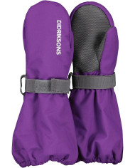 Bernumode | Didriksons: Biggles Kid's Mittens 7 - Waterproof Winter Mittens for kids (80 g) €19.42 Care instructions:
•Machine wash 40° gentle cycle;
•Do not tumble dry;
•Do not dry clean;
•Do not bleach;
•Do not iron.
Functions:
•Adjustable cuff;
•Fabric mapping;
•Glove security string: A detachable string to secure to sleeve ends of Didriksons kids' jackets and coveralls;
•Reinforced areas: Areas exposed to wear and tear are reinforced with extra durable fabric or film;
•Waterproof liner inside.
Descriptions:
Biggles are padded, waterproof and windproof mittens with taped seams, for a fully waterproof construction. They have a soft high-pile lining for warmth. The fit can be adjusted using the velcro wrist strap. There is extra reinforcement in the palms for improved grip. Drawstrings with cord hook ending for attaching the mittens to the sleeve. PFC-free water-repellent finish.