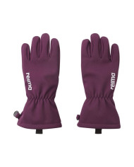 Bernumode | Reima: Softshell gloves, Tehden €18.26 
These water-repellent and breathable gloves for kids are made of durable softshell material and have a dirt repellent surface. Lined with soft, brushed polyester knit.

Reima's softshell material is loved by kids, and praised for its lightness, flexibility and comfort. These water-repellent and breathable kids' softshell gloves are made from a durable material and have a water and dirt repellent surface. The forefinger and thumb tips work with touchscreens, so there's no need for children to take the gloves off when calling home on the phone. The grippy surface on the palm is great for helping kids hold onto items securely. Lined with a soft brushed polyester knit, these kids' touchscreen gloves are a superb choice.


Kids' mid-season gloves
Waterproof material, no insert - product is not waterproof
Reinforced palm and thumb
Fluorocarbon-free water and dirt repellent finish Teflon EcoElite®
Brushed polyester knit lining
Touch screen friendly
Reflective print




SIZE TABLE



Age appr.
Size
Palm height (cm)
Palm girth (cm)


0-12 m
0
8
10


6-18 m
1
9
11.5


1-2 y
2
10
12.5


2-4 y
3
11.5
13.5


4-6 y
4
13
15


6-8 y
5
14
16


8-10 y
6
15
17


10-12 y
7
16
17.5


12-14 y
8
17
18




