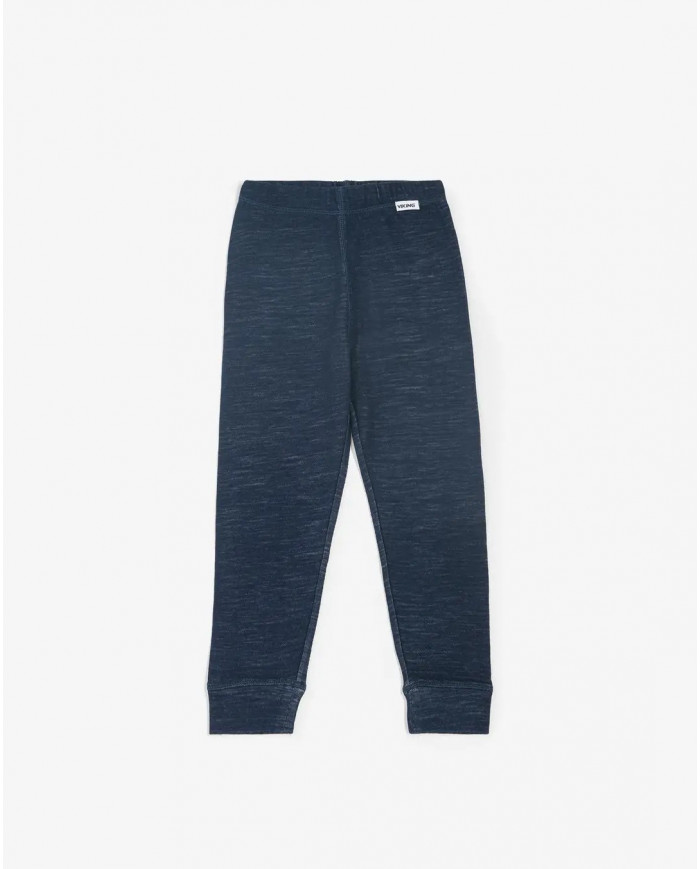 Bernumode | Viking: Bērnu termo-bikses PLAY,  merino vilna 21,00 € Veiciniet bērna bezrūpīgas rotaļas aukstā laikā ar pamatnes slāni, kam piemīt merino vilnas nepārspējamas siltumu regulējošas īpašības un kas neniez. Tas ir iespējams, pateicoties neniezošajam adītam bambusa materiālam iekšpusē, kas jūtas mīksts un gluds uz tausti. Tas ir apvienots ar merino vilnas kārtu, kas iegūta "museling free" procesā (t.i., vismaigākā pret dzīvniekiem), kas spēj saglabāt siltumu aukstumā un vēsumā siltās dienās vai aktivitātes laikā. Merino vilnai nav nepieciešama bieža mazgāšana tāpat kā citām šķiedrām, kas var palīdzēt samazināt ūdens un enerģijas patēriņu. Pēc lietošanas vienkārši pakariet bikses, lai tās izvēdinātos, un nākamajā dienā tās vienmēr būs svaigas.