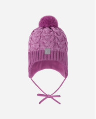 Bernumode | Reima: Beanie for kids, Paljakka €21.00 

Toddlers' beanie made of wool-mix knit, comes with a fleece lining. Windproof ear pieces for comfort.





This knitted Reima beanie for toddlers is made from a warm wool-mix knit. It's ideal for keeping little ones warm, thanks to the natural wool. The full fleece lining is warm and feels comfortable, and the windproof coverage at the sides protects little ears.






Soft and warm wool mix knit
Soft, warm fleece lining
Strings in all sizes
Windproof earpieces
Pom-pom on top
Beautiful cable design
Reflecting label at front



