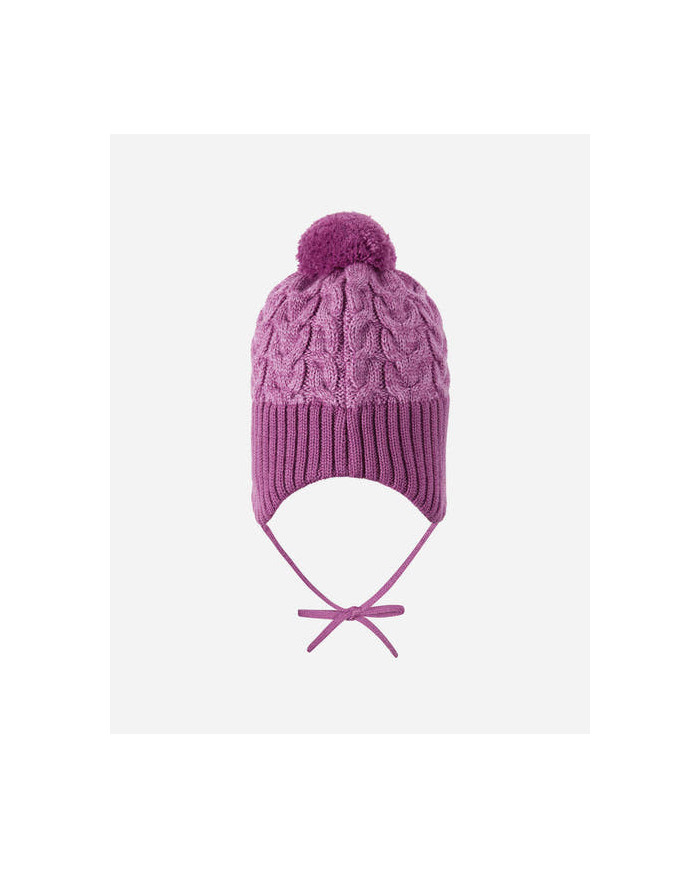 Bernumode | Reima: Beanie for kids, Paljakka €21.00 

Toddlers' beanie made of wool-mix knit, comes with a fleece lining. Windproof ear pieces for comfort.





This knitted Reima beanie for toddlers is made from a warm wool-mix knit. It's ideal for keeping little ones warm, thanks to the natural wool. The full fleece lining is warm and feels comfortable, and the windproof coverage at the sides protects little ears.






Soft and warm wool mix knit
Soft, warm fleece lining
Strings in all sizes
Windproof earpieces
Pom-pom on top
Beautiful cable design
Reflecting label at front



