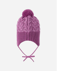 Bernumode | Reima: Beanie for kids, Paljakka €21.00 

Toddlers' beanie made of wool-mix knit, comes with a fleece lining. Windproof ear pieces for comfort.





This knitted Reima beanie for toddlers is made from a warm wool-mix knit. It's ideal for keeping little ones warm, thanks to the natural wool. The full fleece lining is warm and feels comfortable, and the windproof coverage at the sides protects little ears.






Soft and warm wool mix knit
Soft, warm fleece lining
Strings in all sizes
Windproof earpieces
Pom-pom on top
Beautiful cable design
Reflecting label at front



