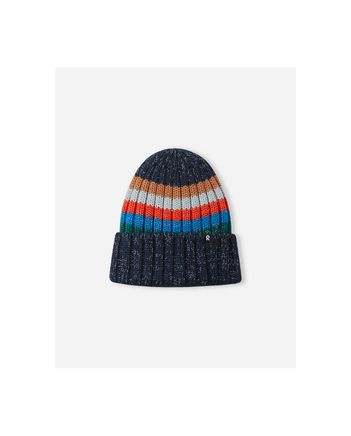 Bernumode | Reima: Kids Beanie, Vilke €23.81 Twinkle in the dark! This beanie is knitted of soft merino wool mix yarn with tiny reflective strands.


Soft merino wool mix for perfect thermal control
Reflective yarn used in knit



