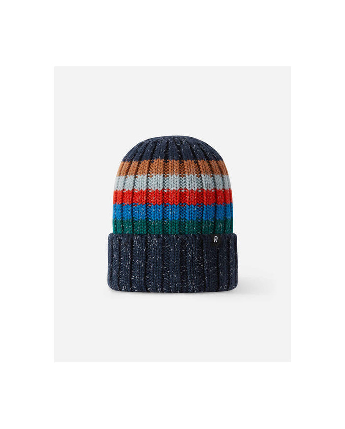 Bernumode | Reima: Kids Beanie, Vilke €23.81 Twinkle in the dark! This beanie is knitted of soft merino wool mix yarn with tiny reflective strands.


Soft merino wool mix for perfect thermal control
Reflective yarn used in knit



