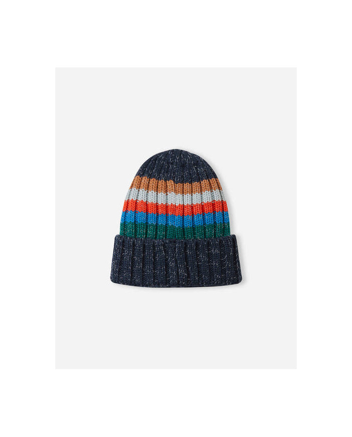 Bernumode | Reima: Kids Beanie, Vilke €23.81 Twinkle in the dark! This beanie is knitted of soft merino wool mix yarn with tiny reflective strands.


Soft merino wool mix for perfect thermal control
Reflective yarn used in knit




