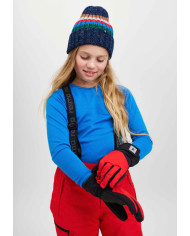 Bernumode | Reima: Kids Beanie, Vilke €23.81 Twinkle in the dark! This beanie is knitted of soft merino wool mix yarn with tiny reflective strands.


Soft merino wool mix for perfect thermal control
Reflective yarn used in knit



