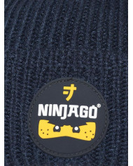 Bernumode | Lego wear: Ninjago boys' hat, LWASMUS 706 €22.28 LEGO® NINJAGO® knitted hat for boys and girlsA classic winter hat is a must, and this nice hat even has a cool LEGO® NINJAGO® badge on the front which shows a pair of ninja eyes.THIS IS WHY YOU WILL LOVE THE KNIT HAT    It is made in soft knitted acrylic    The hat has a breathable cotton blend lining    You can pick from three awesome coloursOn the front of the LEGO NINJAGO inspired hat for boys and girls, there is a cool rubber badge which in a subtle manner makes the hat something else.