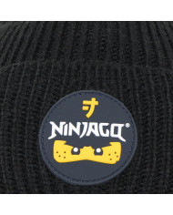 Bernumode | Lego wear: Ninjago boys' hat, LWASMUS 706 €22.28 LEGO® NINJAGO® knitted hat for boys and girlsA classic winter hat is a must, and this nice hat even has a cool LEGO® NINJAGO® badge on the front which shows a pair of ninja eyes.THIS IS WHY YOU WILL LOVE THE KNIT HAT    It is made in soft knitted acrylic    The hat has a breathable cotton blend lining    You can pick from three awesome coloursOn the front of the LEGO NINJAGO inspired hat for boys and girls, there is a cool rubber badge which in a subtle manner makes the hat something else.