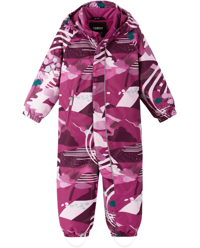Bernumode | Reima: Reimatec winter overall, Puhuri (160 g) €62.54 

Reimatec toddlers' lightweight snowsuit. Water- and windproof, so it's great for days out. Has an insulated seat and a long zipper.

This is a wonderful winter snowsuit for toddlers. Its seams are sealed to keep water out and it's made from a windproof and dirt-repellent material. The insulated seat keeps warmth inside the all-in-one when little ones are playing in the snow. A smooth lining and long zipper makes dressing a breeze and the small zipped pocket keeps treasures safe.



Toddlers' winter overall
All seams sealed waterproof
Fluorocarbon-free water and dirt repellent finish BIONIC-FINISH®ECO
Insulated seat
Smooth polyester lining containing recycled fibers
Safe, detachable hood
Elastic cuffs and leg ends
Detachable elastic foot loops
Long zipper eases dressing up
Zip pocket



