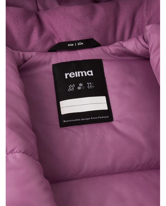 Bernumode | Reima: Зимняя куртка на девочку Reimatec, Nuotio (160 г) 53,62 € Детская зимняя куртка из переработанного волокна. Водо- и ветрозащитный. 
Эта зимняя куртка для детей Reimatec изготовлено из водо- и ветронепроницаемого материала, который также воздухопроницаем, что обеспечивает комфорт, и, как и все функциональные ткани Reima, грязеотталкивающий, что позволяет реже стирать. Основные швы герметичны, что обеспечивает водонепроницаемость, а безопасный съемный капюшон защищает маленькие головы от ветра. Гладкая подкладка облегчает одевание и обеспечивает комфорт при ношении с другими слоями одежды. Два кармана на молнии спереди и регулируемый подол — еще одни удобные детали этой детской утепленной куртки.  
Открытые швы герметичны и водонепроницаемы. 
  Гладкая подкладка из полиэстера 
  Безопасный съемный капюшон.  
Регулируемые манжеты
  Два кармана на молнии  
Регулируемый подол  
Отражающие детали
 Bernumode | Reima: Зимняя куртка на девочку Reimatec, Nuotio (160 г) 53,62 € Детская зимняя куртка из переработанного волокна. Водо- и ветрозащитный. 
Эта зимняя куртка для детей Reimatec изготовлено из водо- и ветронепроницаемого материала, который также воздухопроницаем, что обеспечивает комфорт, и, как и все функциональные ткани Reima, грязеотталкивающий, что позволяет реже стирать. Основные швы герметичны, что обеспечивает водонепроницаемость, а безопасный съемный капюшон защищает маленькие головы от ветра. Гладкая подкладка облегчает одевание и обеспечивает комфорт при ношении с другими слоями одежды. Два кармана на молнии спереди и регулируемый подол — еще одни удобные детали этой детской утепленной куртки.  
Открытые швы герметичны и водонепроницаемы. 
  Гладкая подкладка из полиэстера 
  Безопасный съемный капюшон.  
Регулируемые манжеты
  Два кармана на молнии  
Регулируемый подол  
Отражающие детали