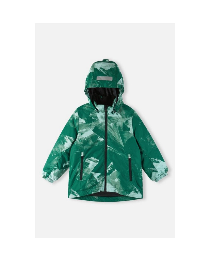 Bernumode | Reima: Zēnu ziemas jaka Reimatec, Nuotio (160 g) 53,62 € Bērnu ziemas jaka, kas izgatavota no pārstrādātām šķiedrām. Ūdens un vēja necaurlaidīgs. 
Šis Reimatec ziemas mētelis bērniem ir izgatavots no ūdens un vēja necaurlaidīga materiāla, kas arī ir elpojošs komfortam - un tāpat kā visi funkcionālie reimas audumi, netīrumus atgrūdoši mazākai mazgāšanai. Galvenās šuves ir noslēgtas, lai tās būtu ūdensnecaurlaidīgas, un drošā, noņemamā kapuce pasargā mazās galviņas no vēja. Gluds oderējums atvieglo ģērbšanos un nodrošina komfortu valkājot ar citām apģērba kārtām. Divas rāvējslēdzēja kabatas priekšpusē un regulējama apakšmala ir citas parocīgas šīs bērnu izolētās jakas detaļas.

Atklātās šuves ir ūdensnecaurlaidīgas  
Gluda poliestera odere 
Droša noņemama kapuce.
Regulējamas aproces  
Divas kabatas ar rāvējslēdzēju
  Regulējama apakšmala  
Atstarojošas detaļas



