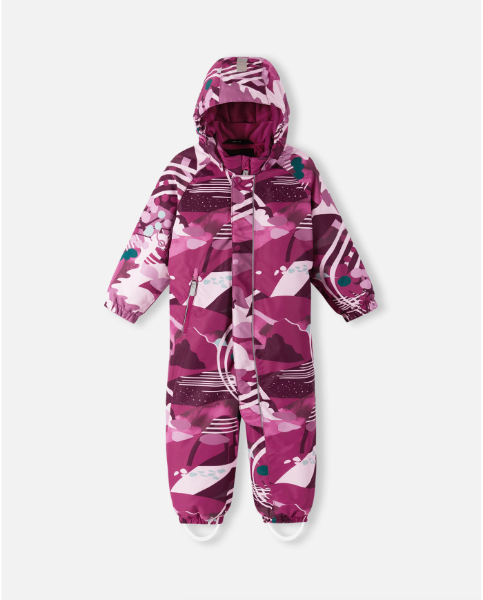 Bernumode | Reima: Reimatec winter overall, Puhuri (160 g) €62.54 

Reimatec toddlers' lightweight snowsuit. Water- and windproof, so it's great for days out. Has an insulated seat and a long zipper.

This is a wonderful winter snowsuit for toddlers. Its seams are sealed to keep water out and it's made from a windproof and dirt-repellent material. The insulated seat keeps warmth inside the all-in-one when little ones are playing in the snow. A smooth lining and long zipper makes dressing a breeze and the small zipped pocket keeps treasures safe.



Toddlers' winter overall
All seams sealed waterproof
Fluorocarbon-free water and dirt repellent finish BIONIC-FINISH®ECO
Insulated seat
Smooth polyester lining containing recycled fibers
Safe, detachable hood
Elastic cuffs and leg ends
Detachable elastic foot loops
Long zipper eases dressing up
Zip pocket



