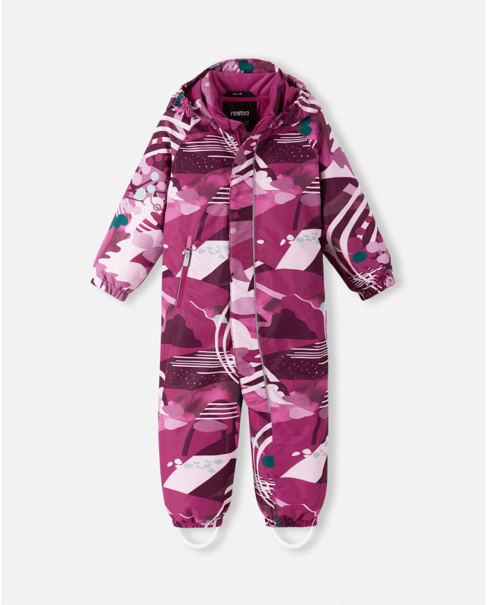 Bernumode | Reima: Reimatec winter overall, Puhuri (160 g) €62.54 

Reimatec toddlers' lightweight snowsuit. Water- and windproof, so it's great for days out. Has an insulated seat and a long zipper.

This is a wonderful winter snowsuit for toddlers. Its seams are sealed to keep water out and it's made from a windproof and dirt-repellent material. The insulated seat keeps warmth inside the all-in-one when little ones are playing in the snow. A smooth lining and long zipper makes dressing a breeze and the small zipped pocket keeps treasures safe.



Toddlers' winter overall
All seams sealed waterproof
Fluorocarbon-free water and dirt repellent finish BIONIC-FINISH®ECO
Insulated seat
Smooth polyester lining containing recycled fibers
Safe, detachable hood
Elastic cuffs and leg ends
Detachable elastic foot loops
Long zipper eases dressing up
Zip pocket



